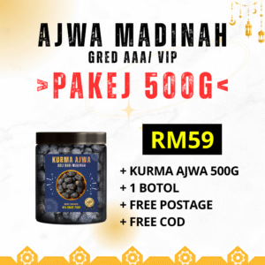 500G KURMA AJWA MADINAH – RM59